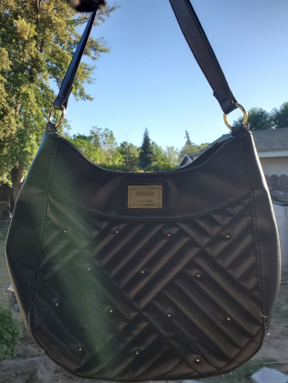 Nicole By Nicole Miller Bag. Black. LN